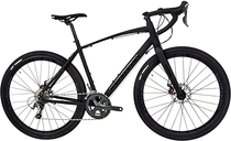 Tommaso Illimitate Shimano Tiagra Gravel Adventure Bike with Disc Brakes, Extra Wide Tires, and Carbon Fork, Perfect for Road Or Dirt Trail Touring, Matte Black 