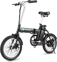 #9 ANCHEER Folding Electric Bicycles, 16-inch