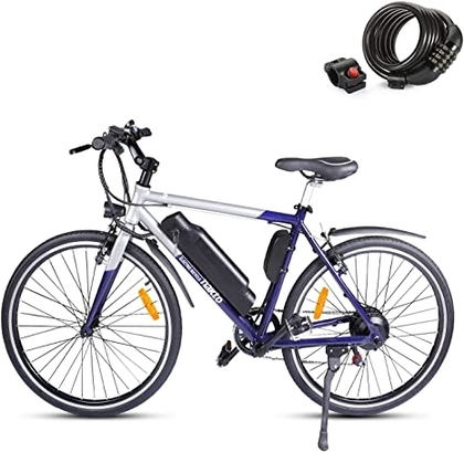 #2 NAKTO Electric Bike Electric City Ebike 