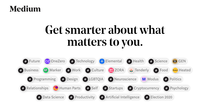 Medium – Get smarter about what matters to you.